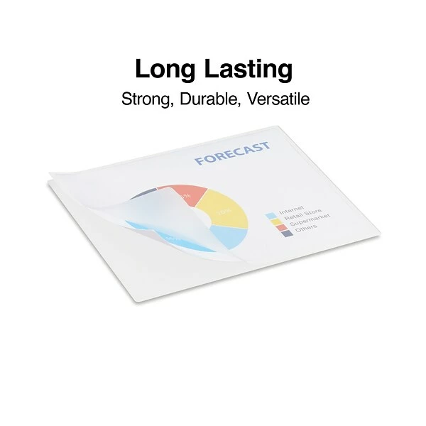 Staples® Laminating Pouches Staples Thermal Pouches, Letter, 100/Pack (17468) 3 Staples® Laminating Pouches Staples Thermal Pouches, Letter, 100/Pack (17468)