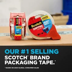 Hot Melt Tapes Scotch® Heavy Duty Shipping Packing Tape, 1.88" X 54.6 Yds., Clear (3850) 16 Hot Melt Tapes Scotch® Heavy Duty Shipping Packing Tape, 1.88" X 54.6 Yds., Clear (3850) -Bankers Box shop 1FF75201 3425 446A 8C5FCE9092823EC4 s7 1