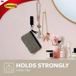 Hooks & Hanging Strips Command™ Medium Designer Hooks, Matte Black, 2 Hooks/Pack (17034MB-2ES) -Bankers Box shop 391E6C10 4D60 4BE7 8A0644D9466242EA s7