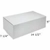Partners Brand Outside Tuck Mailers White Outside-Tuck Mailers, 14-1/2" X 7-1/4" X 5", 25/Bundle -Bankers Box shop 426624 01 ci s7