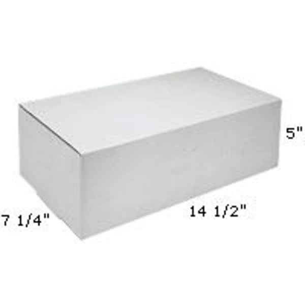 Partners Brand Outside Tuck Mailers White Outside-Tuck Mailers, 14-1/2" X 7-1/4" X 5", 25/Bundle 3 Partners Brand Outside Tuck Mailers White Outside-Tuck Mailers, 14-1/2" X 7-1/4" X 5", 25/Bundle