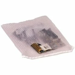 Quill Brand Reclosable Bubble Pouches 7Wx8 1/2"L Clear Reclosable Bubble Bags; 550/case