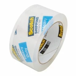 Hot Melt Tapes Scotch® Heavy Duty Shipping Packing Tape, 1.88" X 54.6 Yds., Clear (3850-12-DP3)