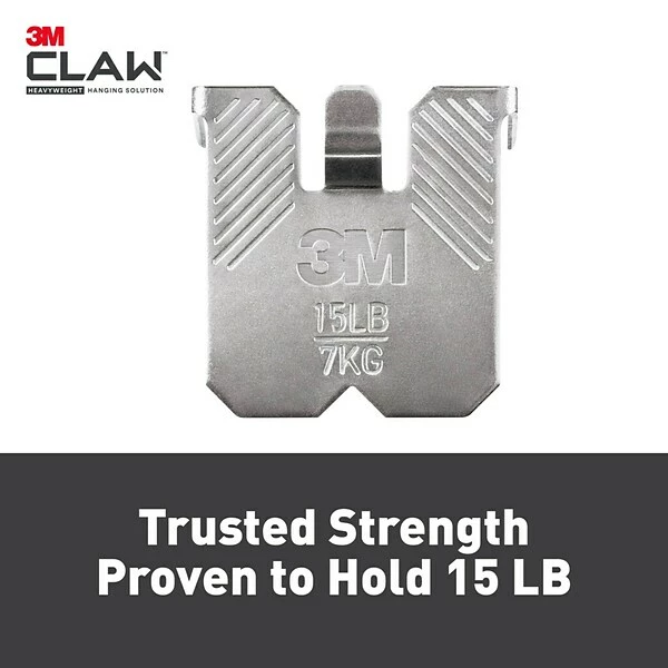 Command Hooks & Hanging Strips 3M CLAW™ Drywall Picture Hanger With Temporary Spot Marker, Holds 15 Lbs, 5 Hangers 5 Markers/Pack 3 Command Hooks & Hanging Strips 3M CLAW™ Drywall Picture Hanger With Temporary Spot Marker, Holds 15 Lbs, 5 Hangers 5 Markers/Pack