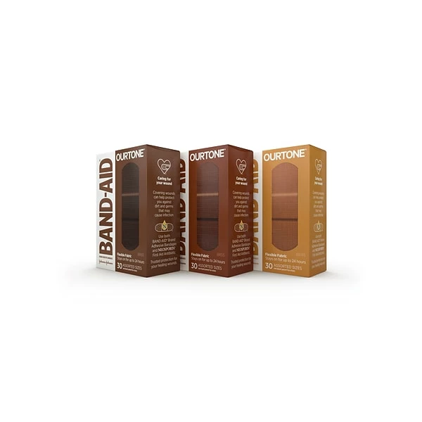 Band-Aid Brand OurTone Adhesive Bandages, BR45, 30 Count (119585) 8 Band-Aid Brand OurTone Adhesive Bandages, BR45, 30 Count (119585) - Image 7