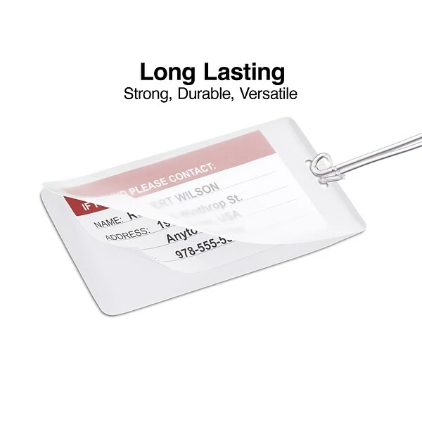 Staples® Laminating Pouches Staples Luggage Tag Size Thermal Laminating Pouches, 5 Mil, 25 Pack 3 Staples® Laminating Pouches Staples Luggage Tag Size Thermal Laminating Pouches, 5 Mil, 25 Pack