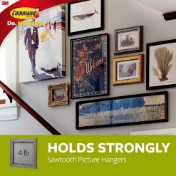 Command™ Picture Hanging And Poster Strips Command™ Sawtooth Picture Hanger, White, 3 Hangers (17042-ES) 12 Command™ Picture Hanging And Poster Strips Command™ Sawtooth Picture Hanger, White, 3 Hangers (17042-ES) -Bankers Box shop 62800594 1152 4573 98C8B3C51F6339FF s7
