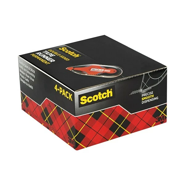 Glue Dots Scotch® Double-Sided Adhesive Tape Runner, 16 Oz., 4/Pack (6055BNS) 5 Glue Dots Scotch® Double-Sided Adhesive Tape Runner, 16 Oz., 4/Pack (6055BNS) - Image 3