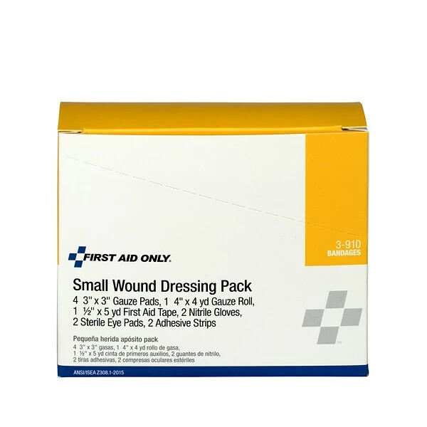 First Aid Only™ Bandage Wraps First Aid Only 1.5" Minor Wound Dressing Pack (3-910) 3 First Aid Only™ Bandage Wraps First Aid Only 1.5" Minor Wound Dressing Pack (3-910)