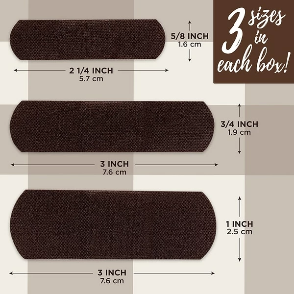 Band-Aid Brand OurTone Adhesive Bandages, BR65, 30 Count (119587) 4 Band-Aid Brand OurTone Adhesive Bandages, BR65, 30 Count (119587) - Image 2