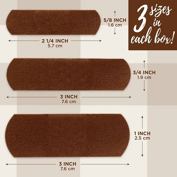 Band-Aid Brand OurTone Adhesive Bandages, BR55, 30 Count (119586) 4 Band-Aid Brand OurTone Adhesive Bandages, BR55, 30 Count (119586) - Image 2