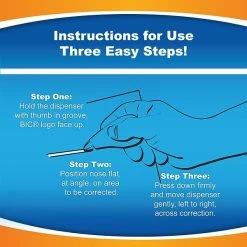 BIC Wite-Out EZ Correct Correction Tape, White, 2/Pack (50592) 12 BIC Wite-Out EZ Correct Correction Tape, White, 2/Pack (50592) -Bankers Box shop 8ACDB8CE 510B 490D 816FEA80F0D2FE5B s7