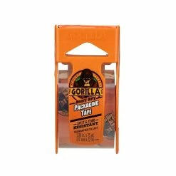 Packing Tape Gorilla Heavy Duty Packaging Tape With Dispenser, 1.88" X 25 Yds., Clear, 4 Rolls/Pack (102680)