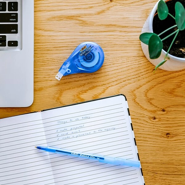 BIC Wite-Out EZ Correct Correction Tape, White, 18/Pack (WOTAP18-WHI) 3 BIC Wite-Out EZ Correct Correction Tape, White, 18/Pack (WOTAP18-WHI)