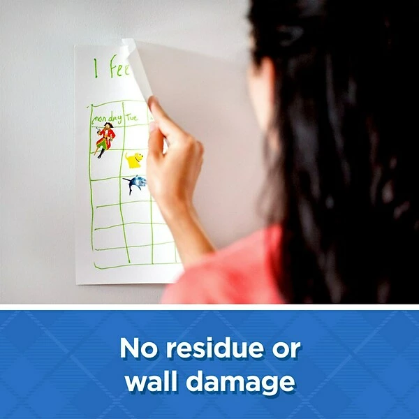 Clear Tape Scotch® Wall-Safe Tape, 3/4" X 18.05 Yds., 4 Rolls/Pack (4183) 5 Clear Tape Scotch® Wall-Safe Tape, 3/4" X 18.05 Yds., 4 Rolls/Pack (4183) - Image 3