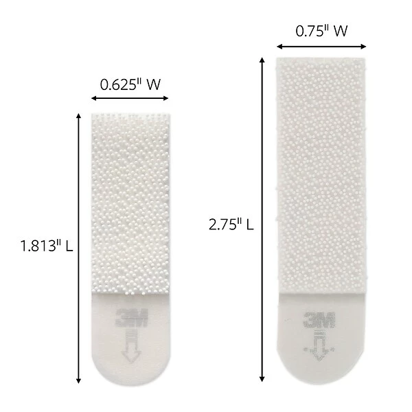 Command™ Picture Hanging And Poster Strips Command™ Small And Medium Picture Hanging Strips, White, 8 Medium And 4 Small Sets/Pack (17203-ES) 4 Command™ Picture Hanging And Poster Strips Command™ Small And Medium Picture Hanging Strips, White, 8 Medium And 4 Small Sets/Pack (17203-ES) - Image 2