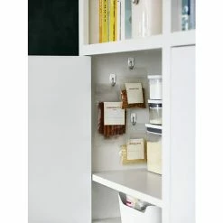 Command™ Wire Hooks With Clear Adhesive Command™ Small Wire Hooks, White, 22 Hooks (17067-22NA) -Bankers Box shop D6BBCBE6 F3ED 48BB 94B26E8043E2D45C s7