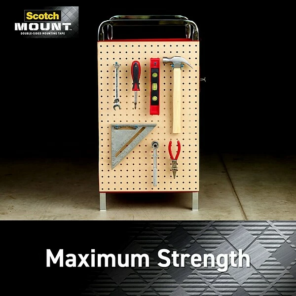 Mounting Tabs Scotch® Extremely Strong Large Mounting Adhesives, 1" X 400", 1/Pack (414-LongDC) 5 Mounting Tabs Scotch® Extremely Strong Large Mounting Adhesives, 1" X 400", 1/Pack (414-LongDC) - Image 3