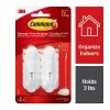 Command™ Adhesive Hooks Command™ Medium Wire Hooks, White, 2/Pack (17068) -Bankers Box shop E841BDD0 B9BE 478F AB9B376AF9ABD6EA s7