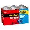 Hot Melt Tapes Scotch® Heavy-Duty Shipping Packing Tape, 1.88"W X 54.6 Yards, Clear, 18 Rolls (3850-18CP) 1 Hot Melt Tapes Scotch® Heavy-Duty Shipping Packing Tape, 1.88"W X 54.6 Yards, Clear, 18 Rolls (3850-18CP) -Bankers Box shop FB38350A 5188 46E9 B34CFA47A82BA0F9 s7 1