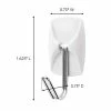 Command™ Wire Hooks With Clear Adhesive Command™ Small Wire Hooks, White, 22 Hooks (17067-22NA) -Bankers Box shop FEBA17DE A298 47FD A346A1FE156D27B3 s7