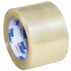 Hot Melt Tapes Tape Logic 55 Yds. X 3" X 2.5 Mil #900 Hot Melt Adhesive Tape, Tan, 24/Carton
