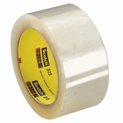Tape Logic Packing Tape 3M 2" X 55 Yds. X 2.5 Mil 373 Carton Sealing Tape, Clear, 6/Pk