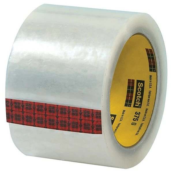 Tape Logic Packing Tape 3M 3" X 55 Yds. X 3.1 Mil 375 Carton Sealing Tape, Clear, 6/Pk 3 Tape Logic Packing Tape 3M 3" X 55 Yds. X 3.1 Mil 375 Carton Sealing Tape, Clear, 6/Pk