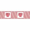 Tape Logic 3" X 110 Yds. X 2.5 Mil "TAMPER EVIDENT" Security Tape, Red/White, 6/Pack 1 Tape Logic 3" X 110 Yds. X 2.5 Mil "TAMPER EVIDENT" Security Tape, Red/White, 6/Pack -Bankers Box shop m000085708 s7 1