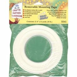 Hooks & Hanging Strips Miller Studio® 3/4" X 6 Yds. Magic Mounts Wall Mounting Tabs, 2/Pack