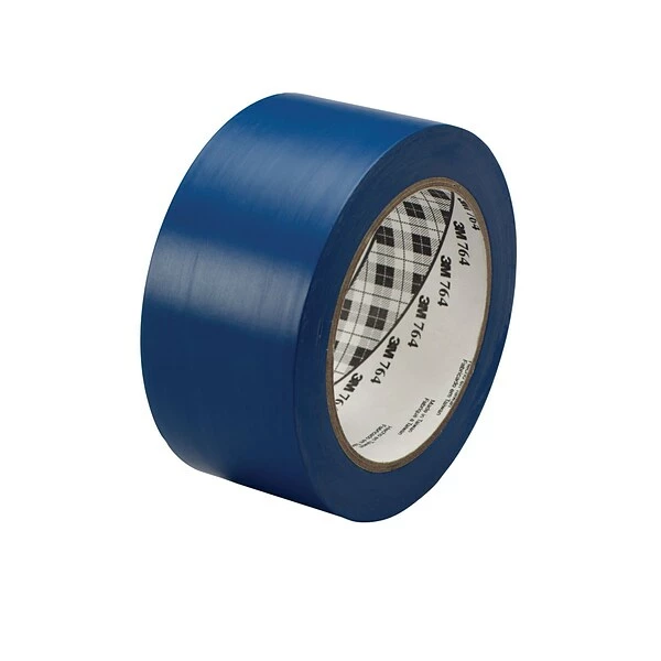 3M™ Solid Vinyl Safety Tapes 3M™ 2" X 36 Yds. General Purpose Solid Vinyl Safety Tape 764, Blue, 6/Pack 3 3M™ Solid Vinyl Safety Tapes 3M™ 2" X 36 Yds. General Purpose Solid Vinyl Safety Tape 764, Blue, 6/Pack