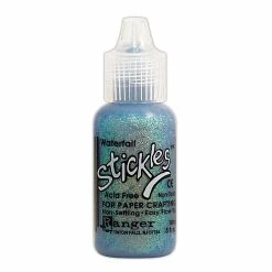 Glue Sticks Ranger Stickles Glitter Glue Waterfall 0.5 Oz. Bottle [Pack Of 6]