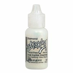 Glue Sticks Ranger Stickles Glitter Glue Diamond 0.5 Oz. Bottle [Pack Of 6]