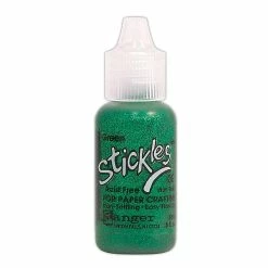 Glue Sticks Ranger Stickles Glitter Glue Green 0.5 Oz. Bottle [Pack Of 6]