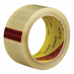 Packing Tape 3M™ Scotch 3743 Carton Sealing Tape, 2" X 55 Yds., Clear, 6/Case (T90137436PK)