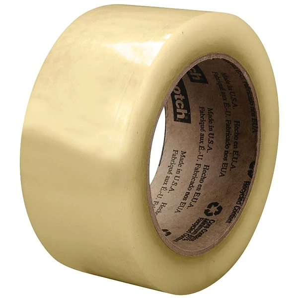 Scotch Packing Tape 3M 3073 Carton Sealing Tape, 2.6 Mil, 2" X 110 Yds., Clear, 36/Case (T9023073) 3 Scotch Packing Tape 3M 3073 Carton Sealing Tape, 2.6 Mil, 2" X 110 Yds., Clear, 36/Case (T9023073)