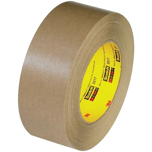 Scotch Paper Tape 3M 2517 Flatback Tape, 6.5 Mil, 1 1/2" X 60 Yds., Kraft, 24/Case (T9462517) 3 Scotch Paper Tape 3M 2517 Flatback Tape, 6.5 Mil, 1 1/2" X 60 Yds., Kraft, 24/Case (T9462517)