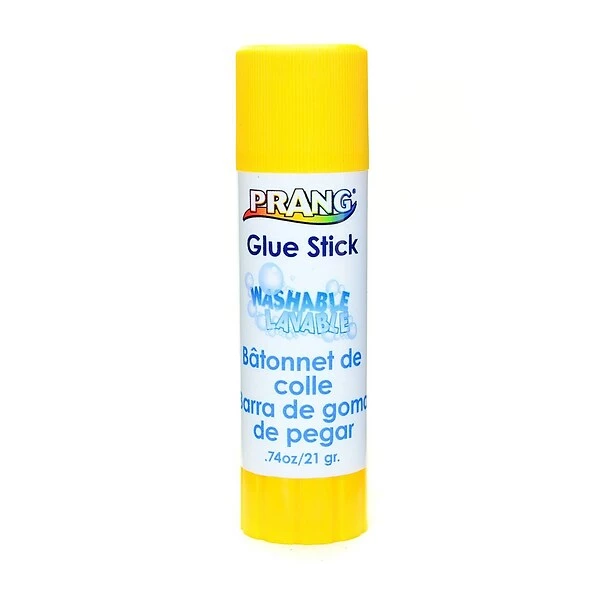 Prang Washable Glue Sticks, .74 Oz., 12/Pack (29543-PK12) 3 Prang Washable Glue Sticks, .74 Oz., 12/Pack (29543-PK12)