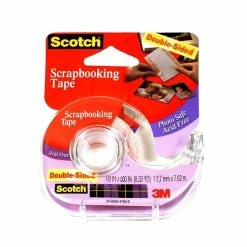 Specialty Tape 3M Double-Sided Scrapbooking Tape 1/2 In. X 8.33 Yd. Roll [Pack Of 3] (3PK-002)