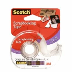 Specialty Tape 3M Scrapbooking Tape 3/4 In. X 400 In. Roll [Pack Of 4] (4PK-001)