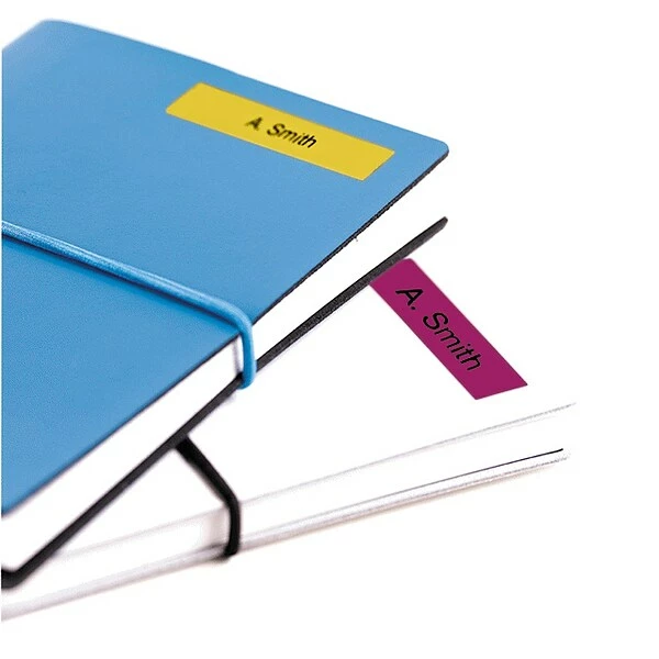 Dymo® Labelmaker Tapes DYMO Standard D1 Labeling Tape For LabelManager Label Makers, Black Print On White Tape, 1/2'' W X 23' L, Pack Of 6 4 Dymo® Labelmaker Tapes DYMO Standard D1 Labeling Tape For LabelManager Label Makers, Black Print On White Tape, 1/2'' W X 23' L, Pack Of 6 - Image 2