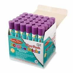 All Purpose & School Glue CLN Glue, 0.28 Oz., Purple, 2/Pack (CHL94358)