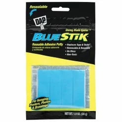 Dap Removable Adhesive Putty, 1 Oz., 12/Pack (DAP01201)