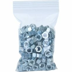 SI Products Recloseable Poly Bags 4"W X 6"L Reclosable Poly Bag, 2.0 Mil, 1000/Carton (3565A)