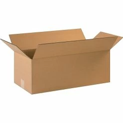 Quill Brand Corrugated Moving Boxes 22" X 10" X 8" Shipping Boxes, 32 ECT, Brown, 20/Bundle (22108)