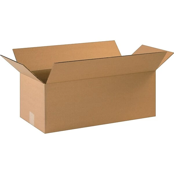 Quill Brand Corrugated Moving Boxes 22" X 10" X 8" Shipping Boxes, 32 ECT, Brown, 20/Bundle (22108) 3 Quill Brand Corrugated Moving Boxes 22" X 10" X 8" Shipping Boxes, 32 ECT, Brown, 20/Bundle (22108)