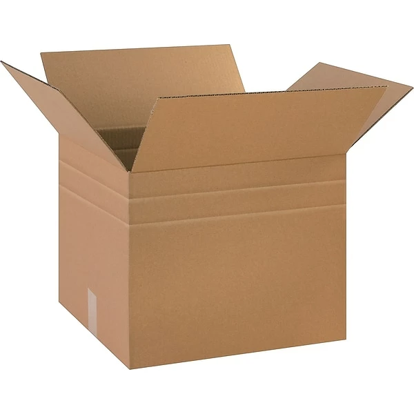 Quill Brand Corrugated Moving Boxes 18" X 15" X 15" Multi-Depth Shipping Boxes, Brown, 10/Bundle (MD181515) 3 Quill Brand Corrugated Moving Boxes 18" X 15" X 15" Multi-Depth Shipping Boxes, Brown, 10/Bundle (MD181515)