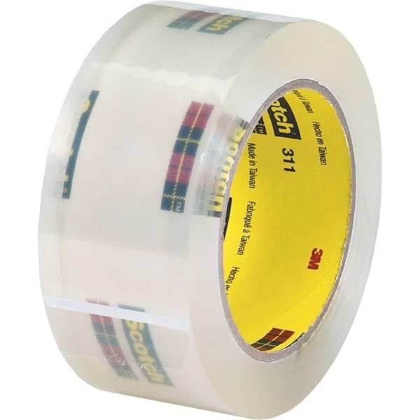 Acrylic Tape Scotch 311 Acrylic Packing Tape, 2.0 Mil, 2" X 110 Yds., Clear, 36/Carton (TCS3T902311X) 3 Acrylic Tape Scotch 311 Acrylic Packing Tape, 2.0 Mil, 2" X 110 Yds., Clear, 36/Carton (TCS3T902311X)