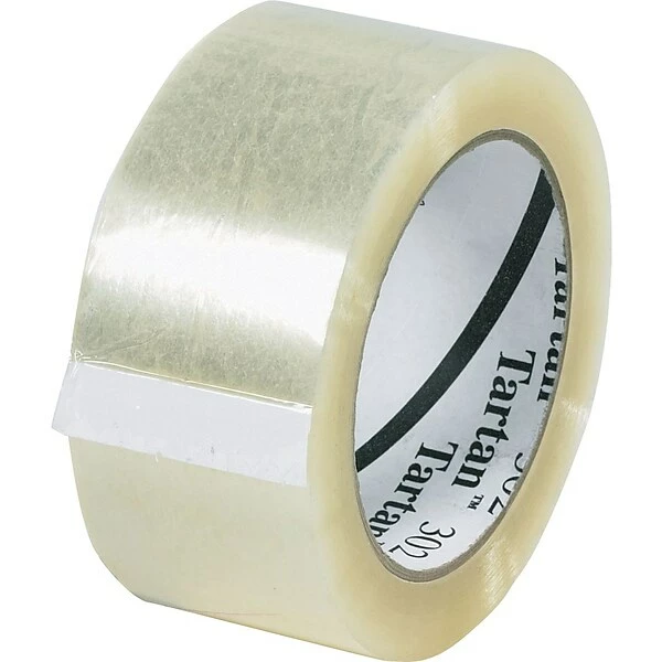 Acrylic Tape Scotch 302 Acrylic Packing Tape, 1.6 Mil, 2" X 110 Yds., Clear, 36/Carton (T902302) 3 Acrylic Tape Scotch 302 Acrylic Packing Tape, 1.6 Mil, 2" X 110 Yds., Clear, 36/Carton (T902302)