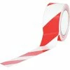 The Packaging Wholesalers Industrial Vinyl Safety Tape, Red/WhiteStriped, 2" X 36yds., 24/Case -Bankers Box shop s0395475 s7 1